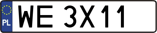 WE3X11