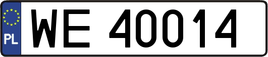 WE40014