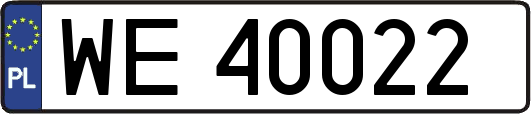 WE40022