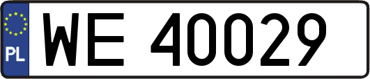 WE40029