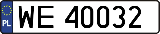 WE40032