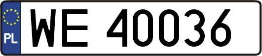 WE40036