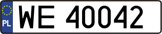 WE40042