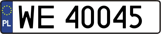 WE40045