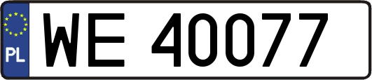 WE40077