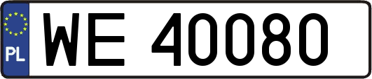 WE40080