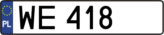 WE418