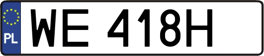 WE418H
