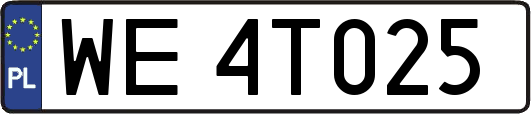 WE4T025