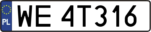 WE4T316