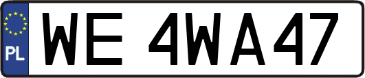 WE4WA47