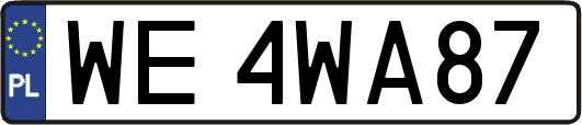 WE4WA87