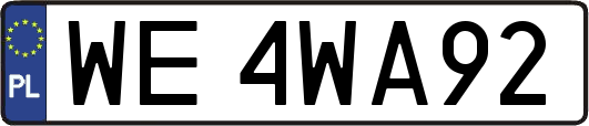 WE4WA92
