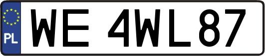 WE4WL87