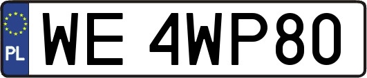 WE4WP80