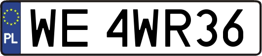 WE4WR36