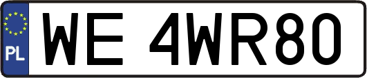 WE4WR80