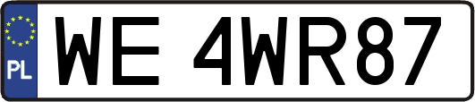 WE4WR87
