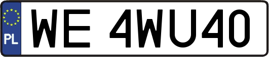 WE4WU40