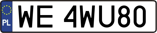 WE4WU80