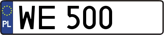 WE500
