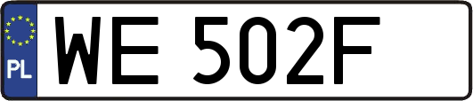 WE502F