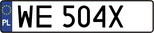 WE504X