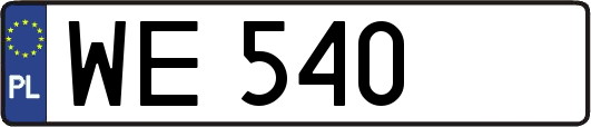 WE540