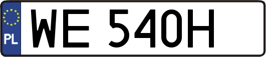 WE540H