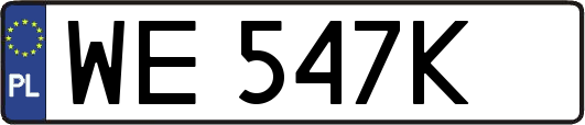 WE547K