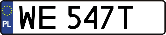 WE547T