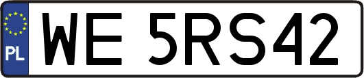 WE5RS42