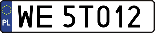 WE5T012