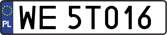 WE5T016
