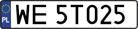 WE5T025