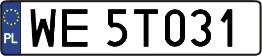 WE5T031