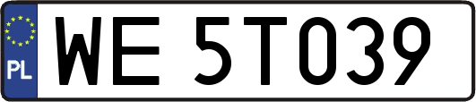 WE5T039