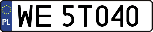 WE5T040
