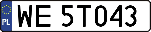 WE5T043
