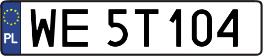 WE5T104