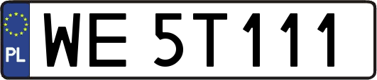 WE5T111