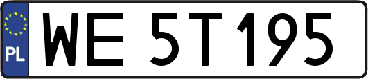 WE5T195