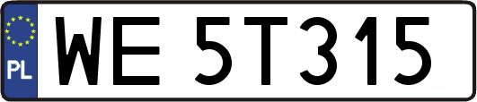 WE5T315