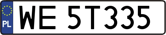 WE5T335