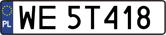 WE5T418