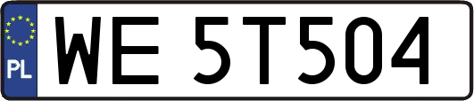 WE5T504
