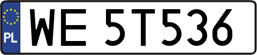 WE5T536