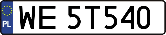 WE5T540