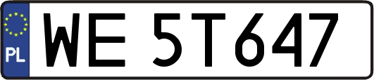 WE5T647