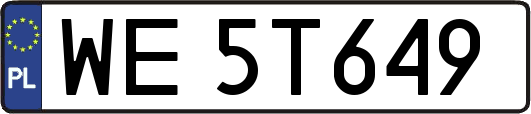 WE5T649